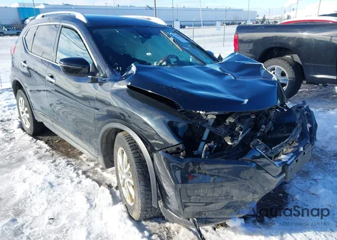 2019 Nissan Rogue Sv from USA, damaged, VIN KNMAT2MV4KP501268